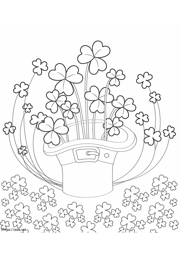 Flower Pots Away From The Axis coloring page