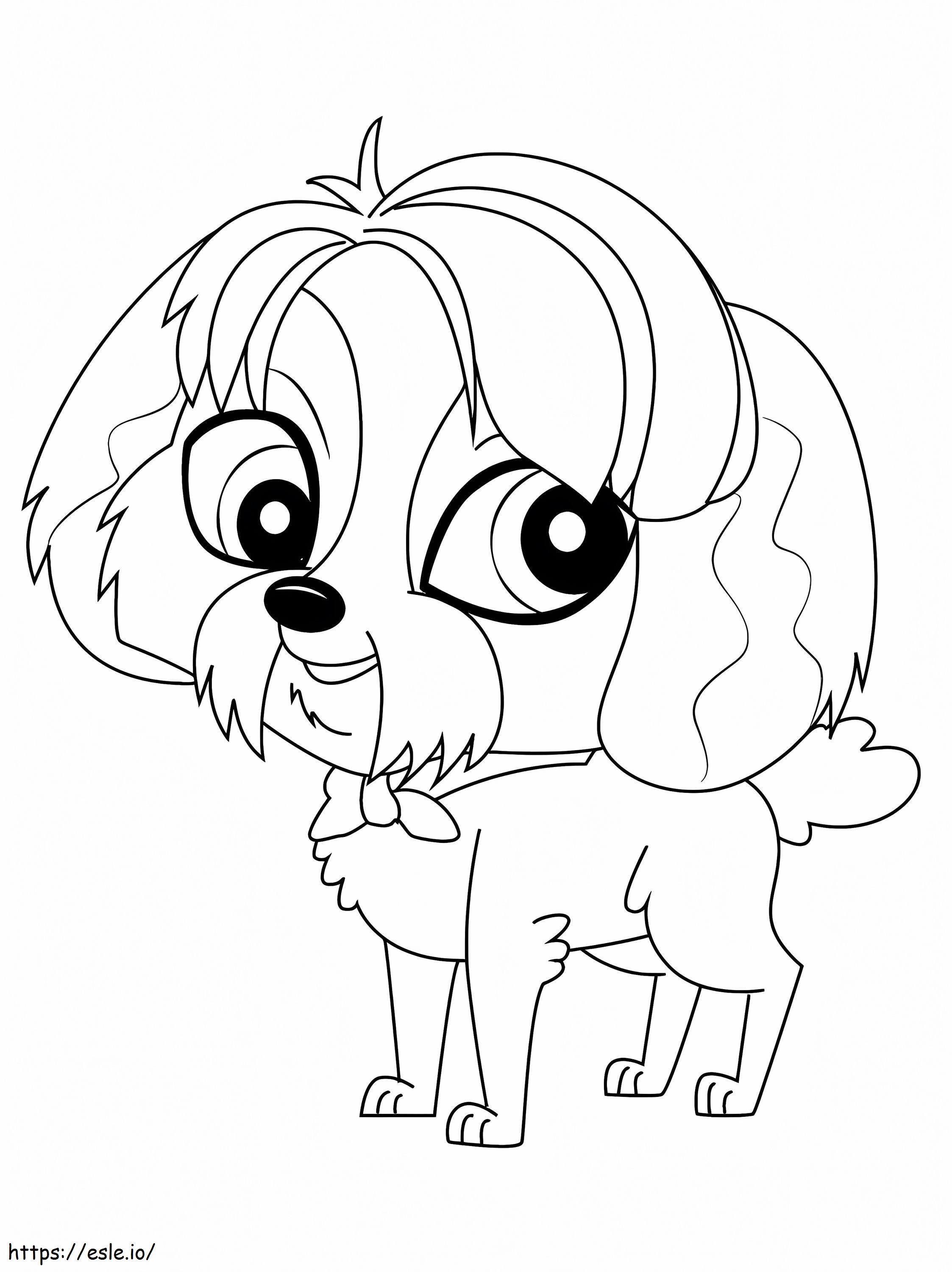 Digby Littlest Pet Shopista Värityskuva