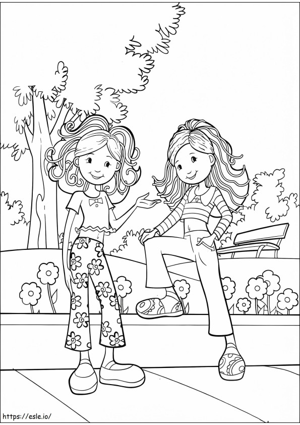 Groovy Girls 7 coloring page