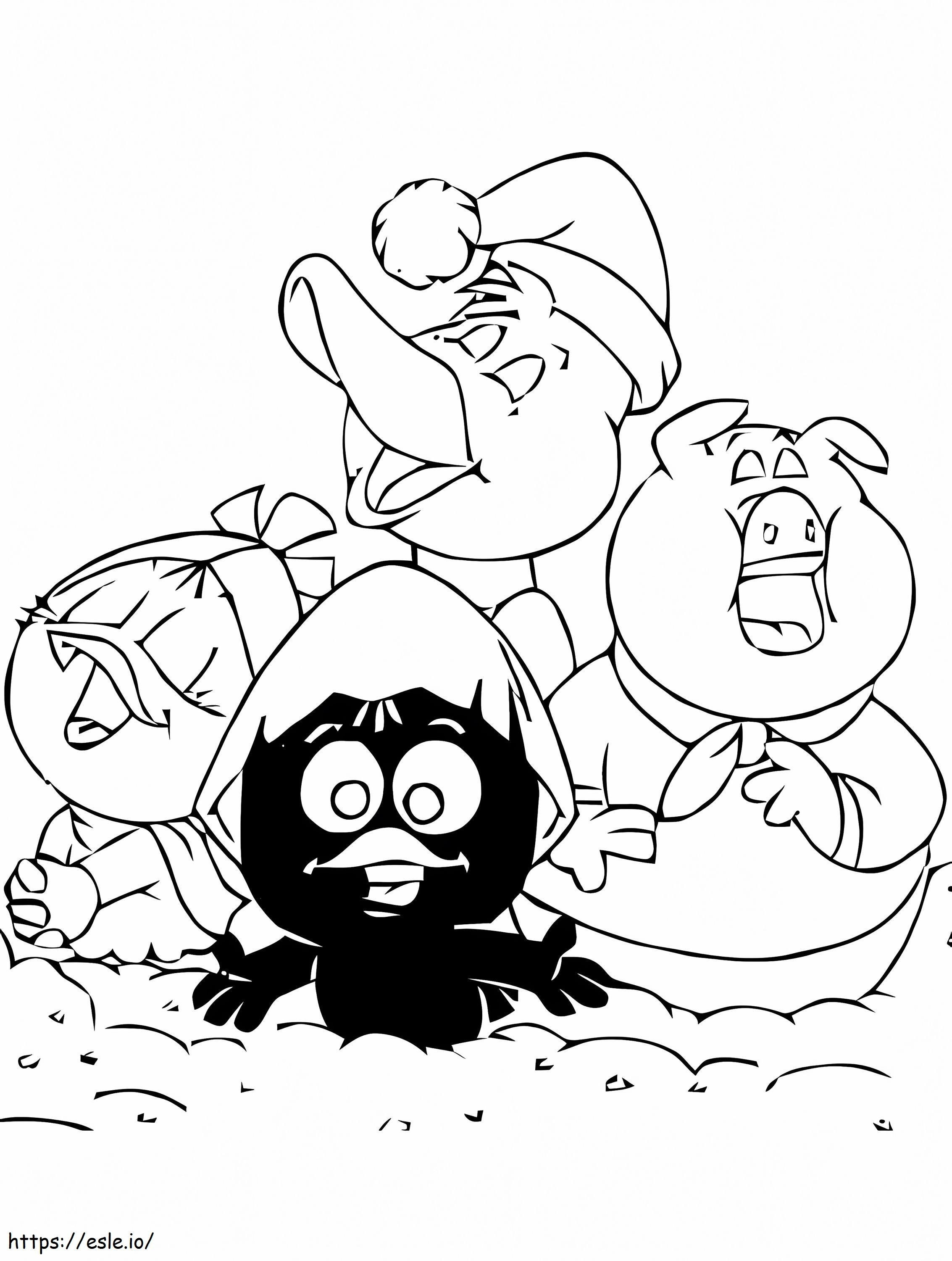 1599870166 Coloring For Kids Calimero 72892 coloring page