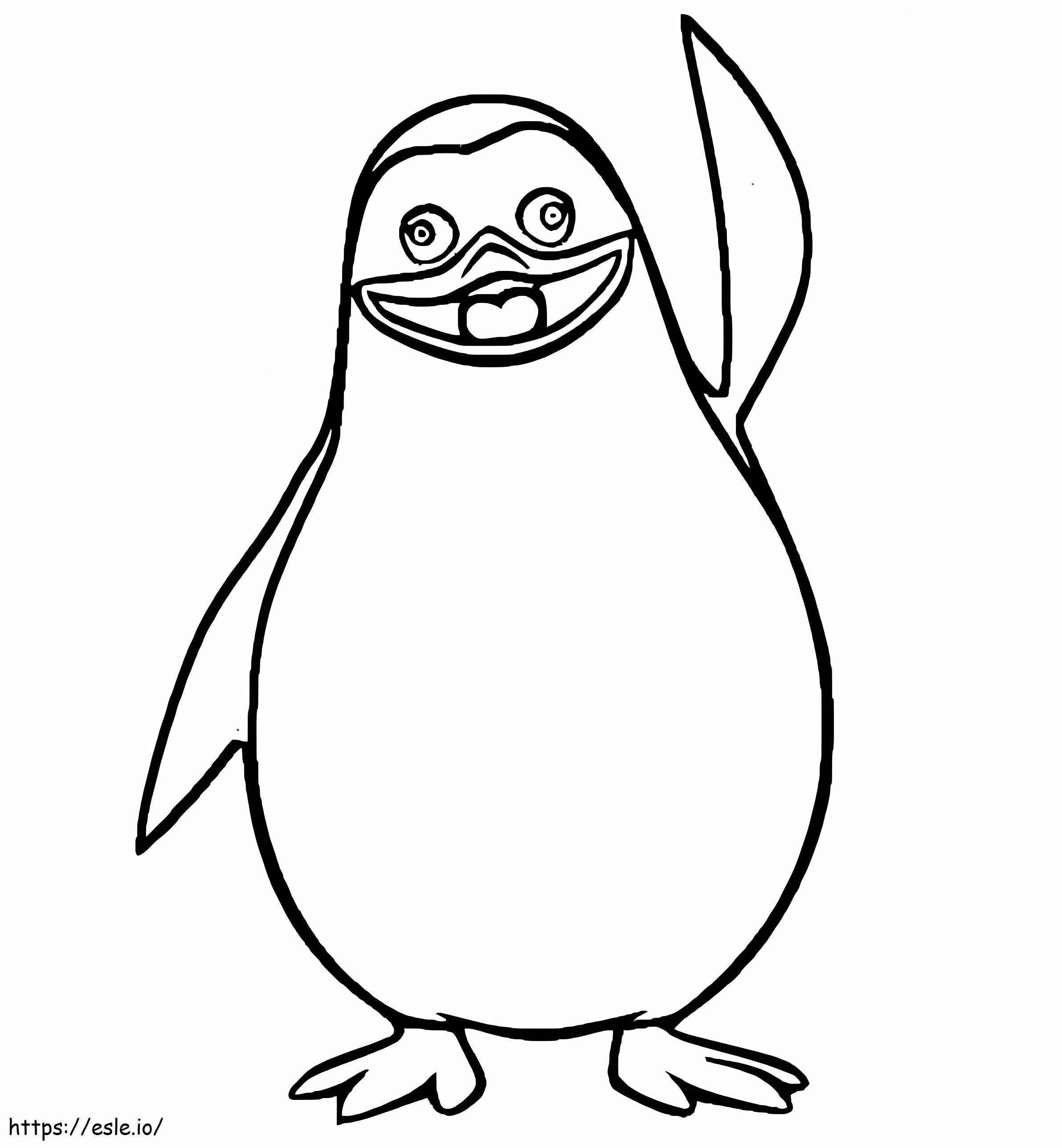 Private From Penguins Of Madagascar coloring page