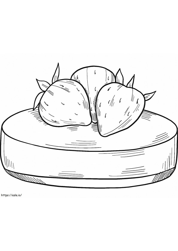 Strawberry Cake For Kid