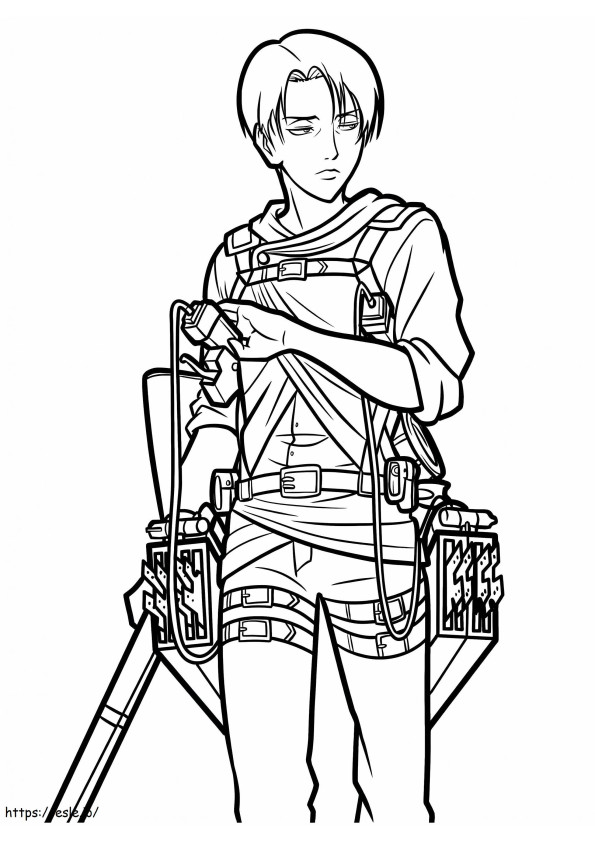 Levi Printable coloring page