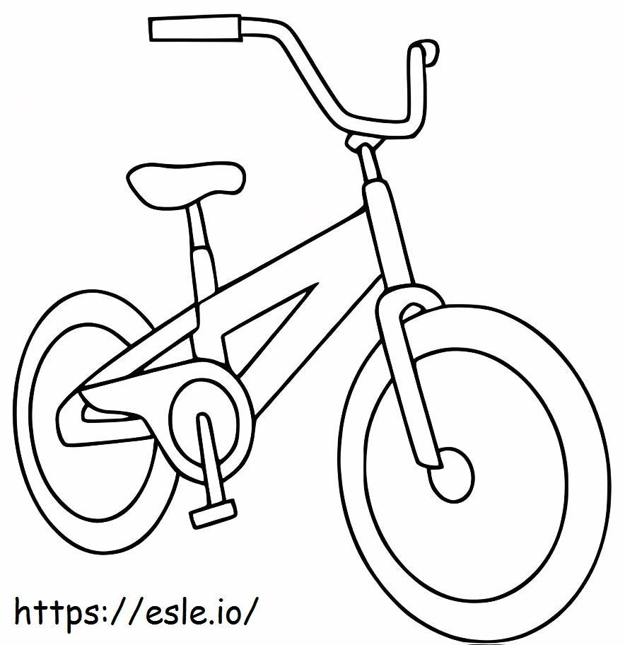 Tolles Fahrrad ausmalbilder