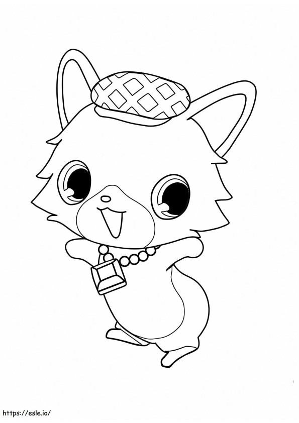 Jewelpets 3 coloring page