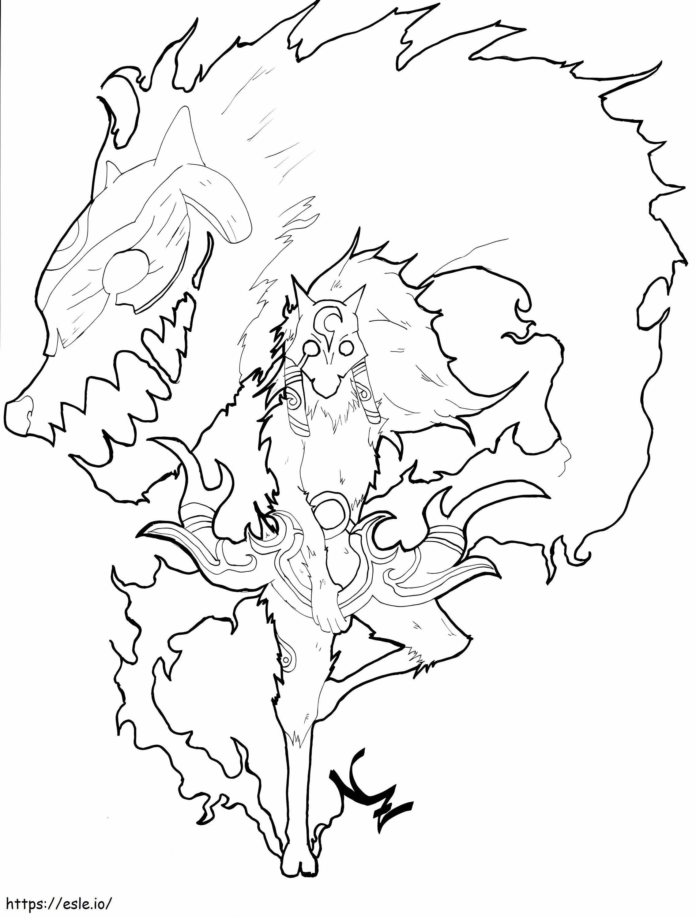 Nau Herrera Kindred Ink coloring page