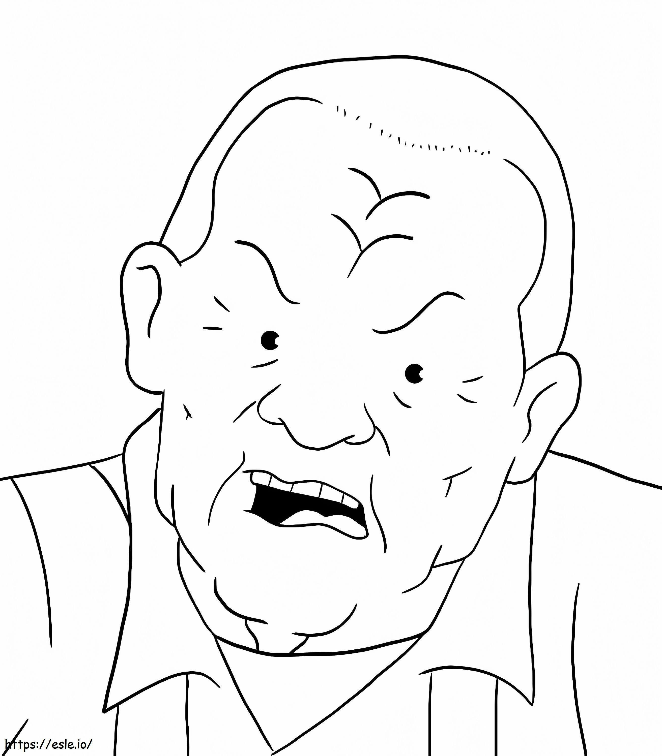 Cotton Hill In King Of The Hill coloring page