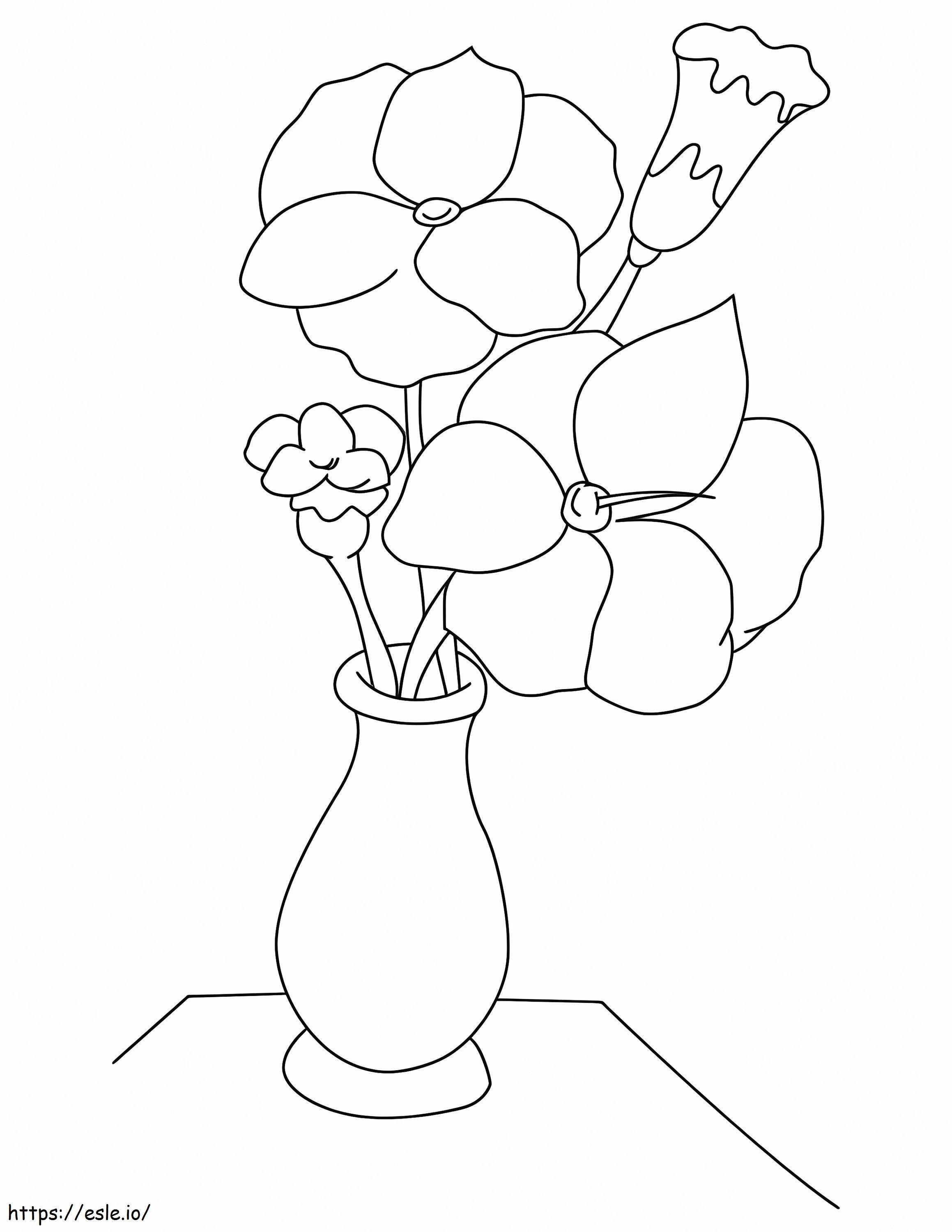 Flori de gladiole 9 de colorat