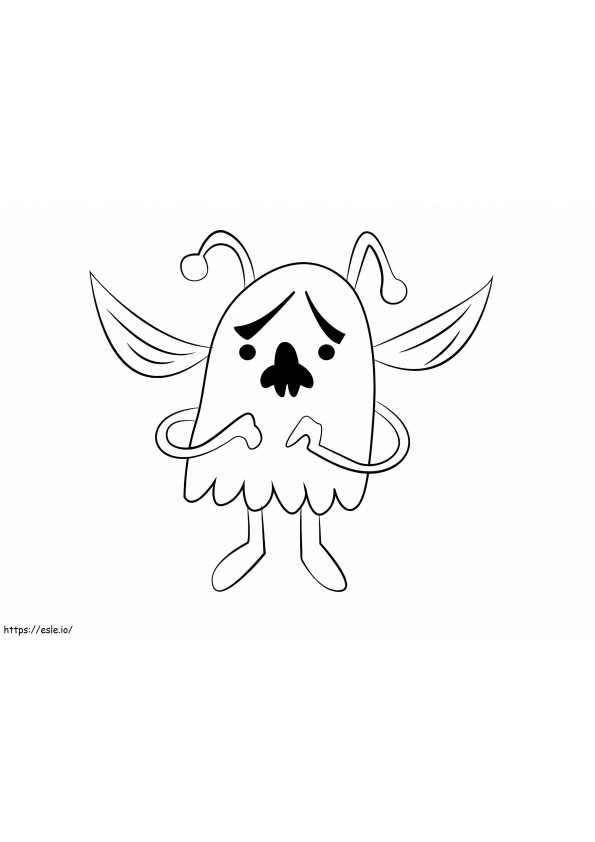 Whimsun Undertale coloring page