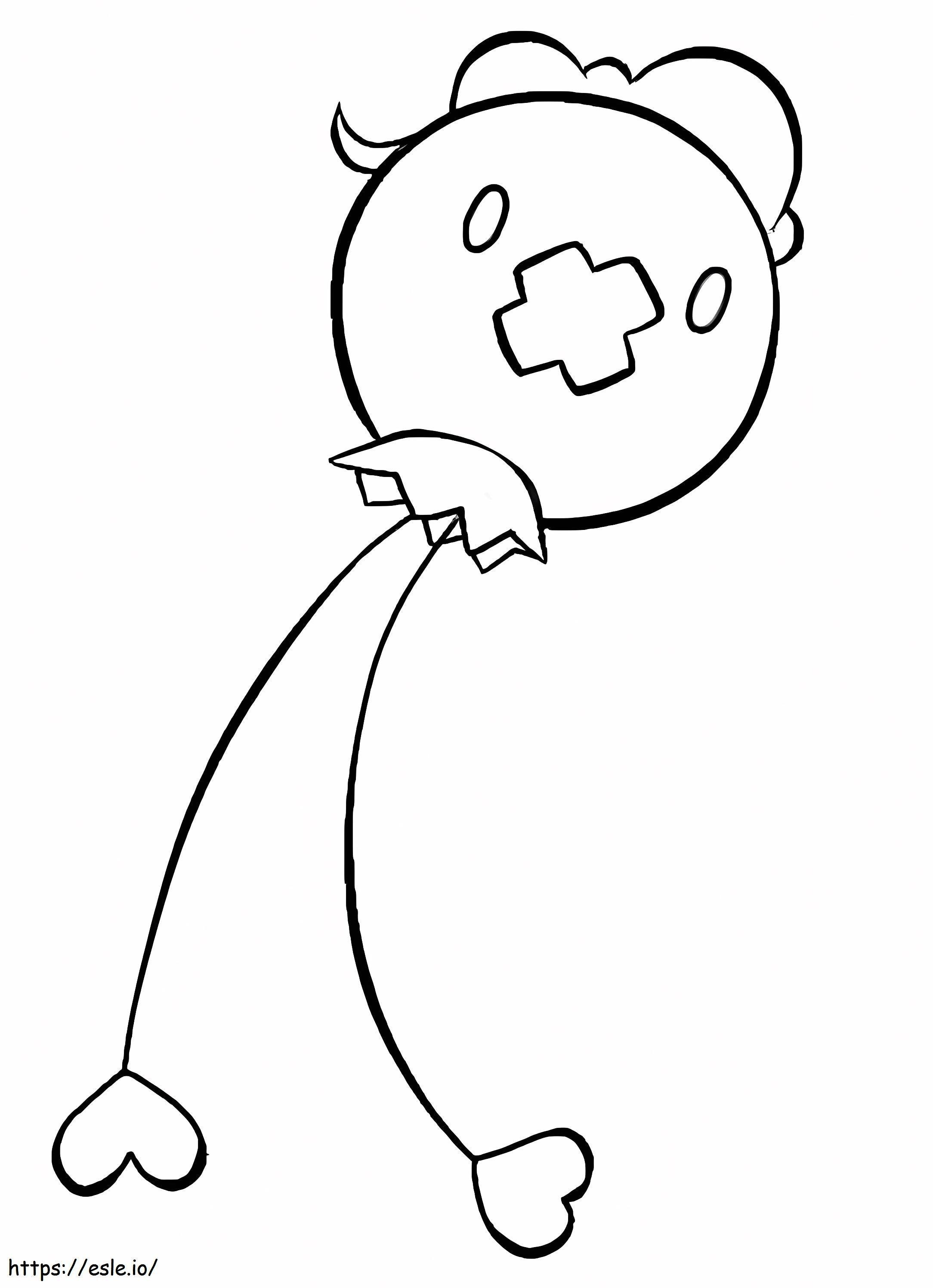 Drifloon Pokemon 2 coloring page