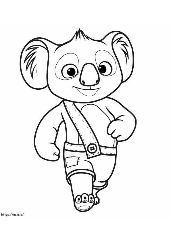 Blinky Bill 2 coloring page
