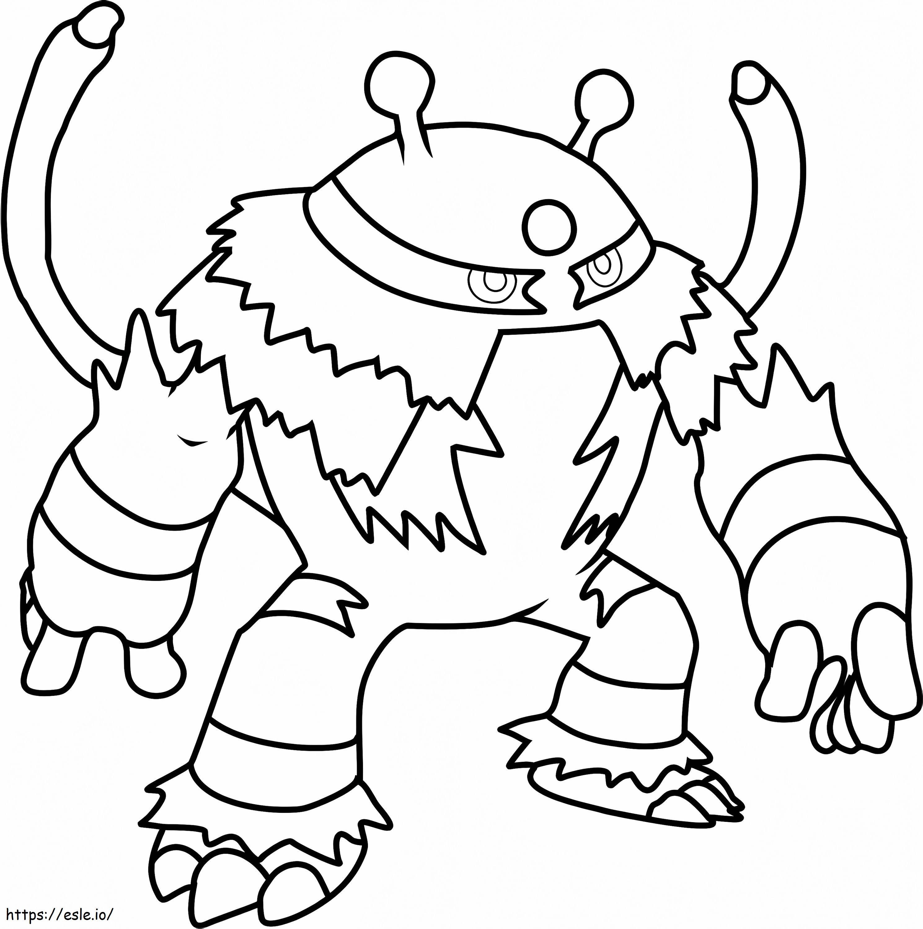 electivire coloring page to print pokemon