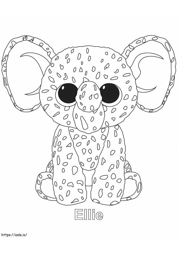 1584153914 Beanie Boo Coloring Book Coloringages Ellie Boorintable 1469293272Ellie Monkey Birthdays Free Torint Ty Remarkable Pages Books For coloring page