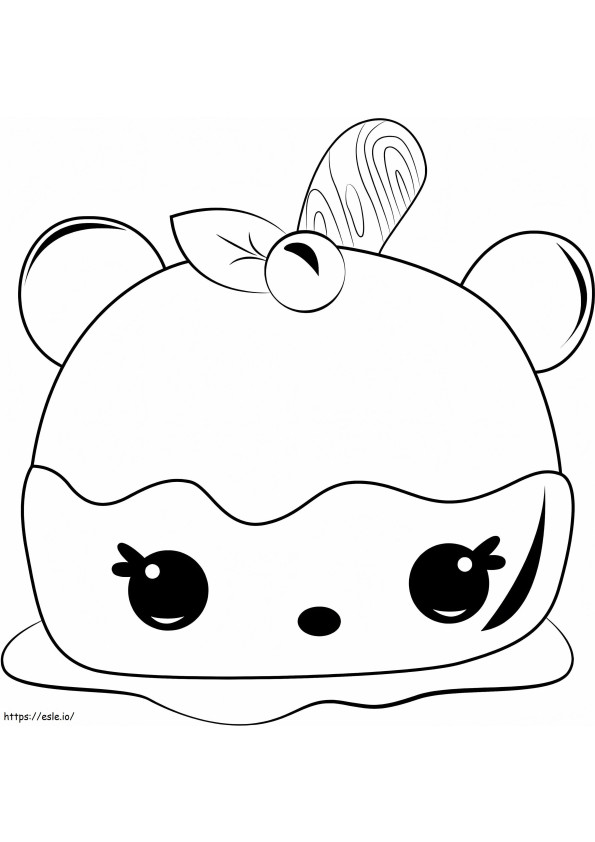 Annie Apple coloring page
