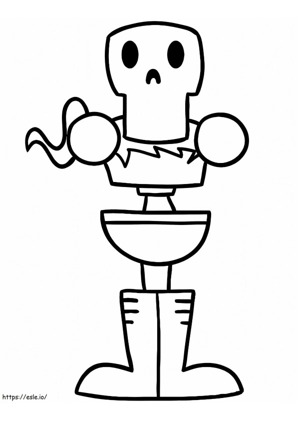 Papyrus Simple coloring page