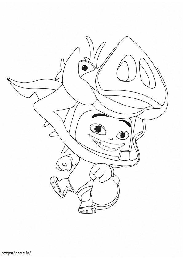 Pumbaa From Disney Universe coloring page