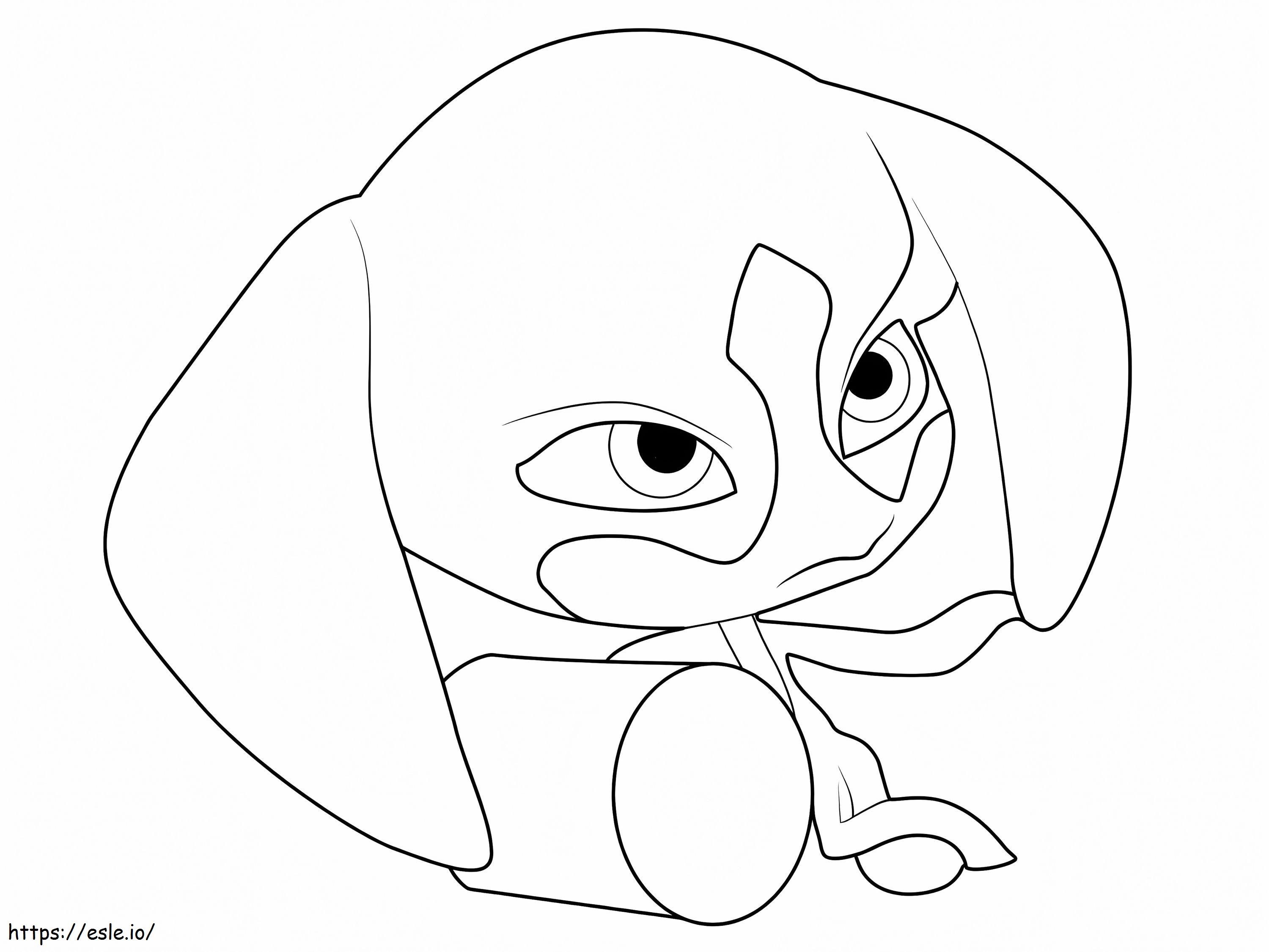 Latir para mim para colorir