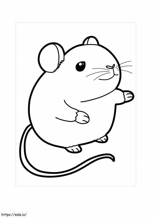 Cute Smiling Mouse