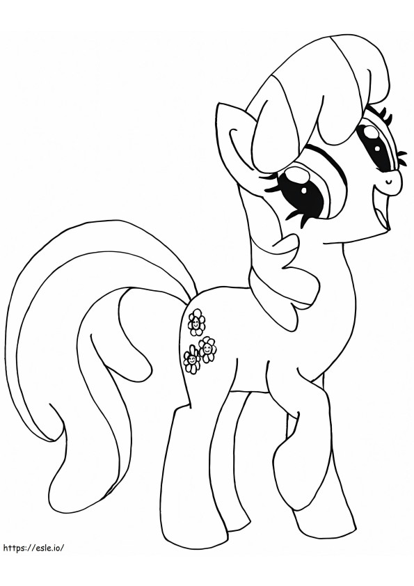 My Little Pony Cheerilee coloring page