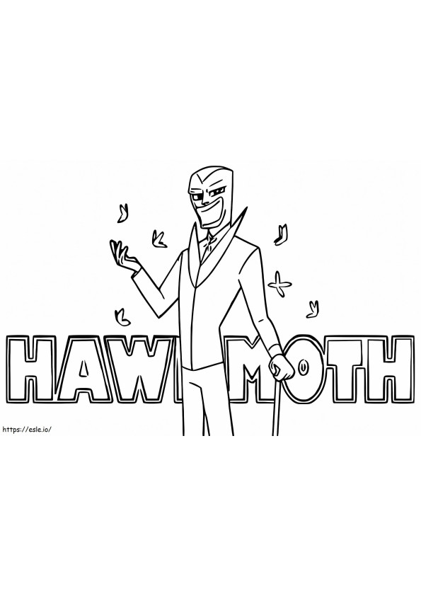Hawk Moth kifestő