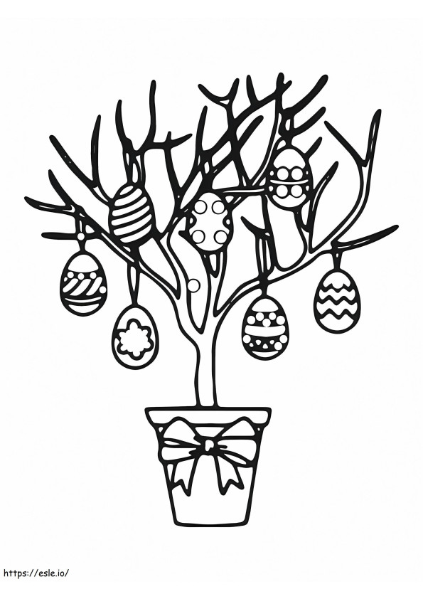 Glad Easter 3 coloring page