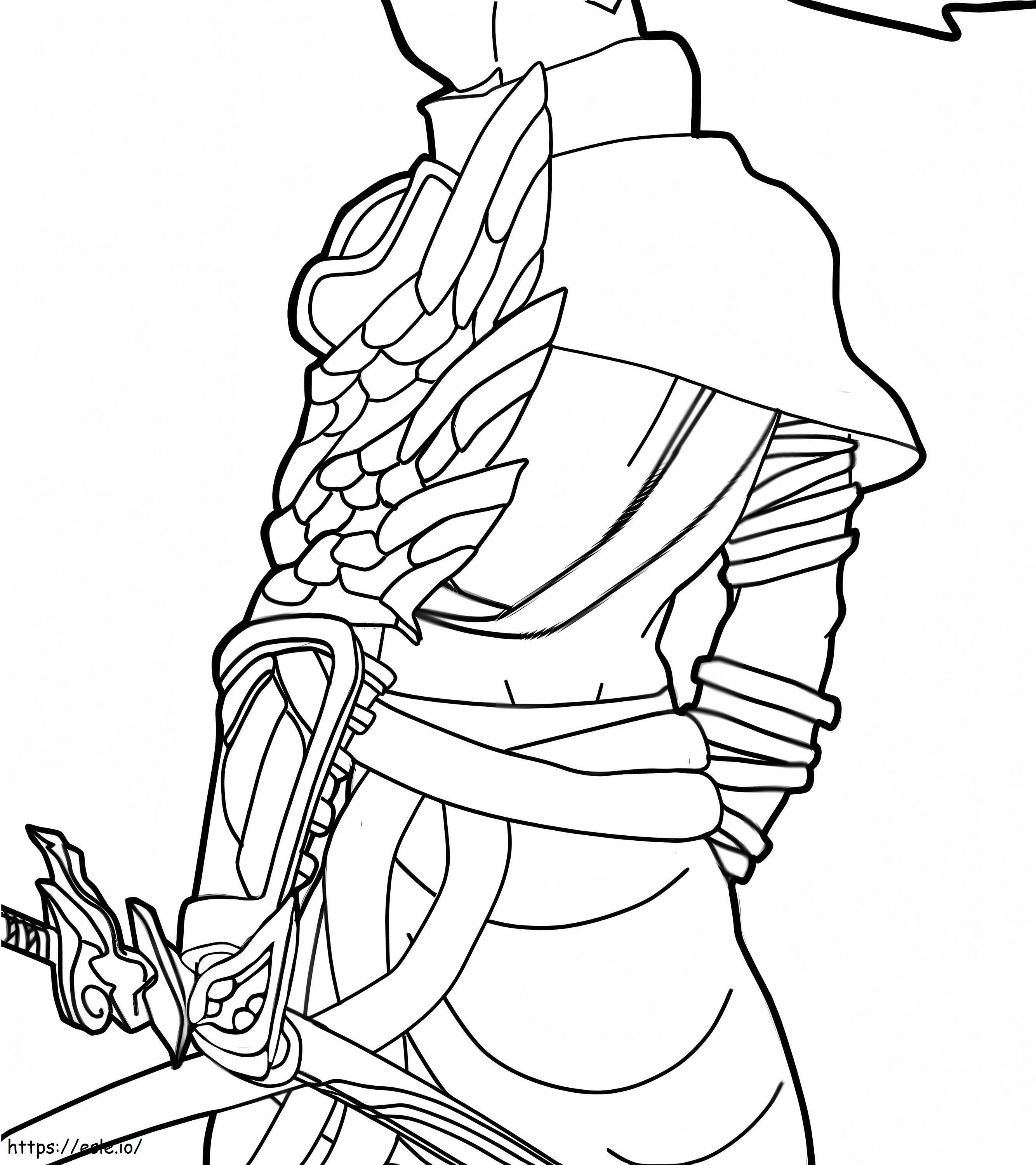 1560930726 Body Yasuo A4 coloring page