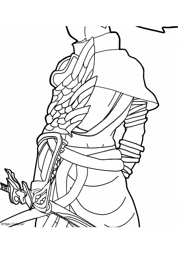1560930726 Body Yasuo A4 coloring page