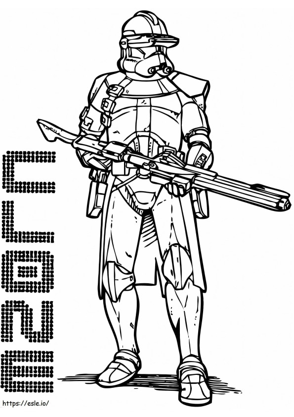 1562980281 Clone Stormtrooper A4 coloring page
