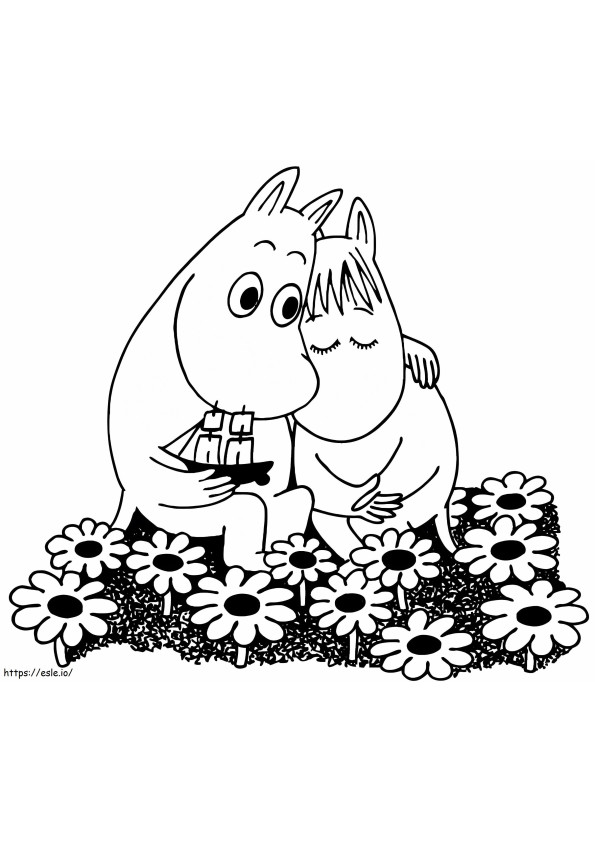 Moomin 6 coloring page