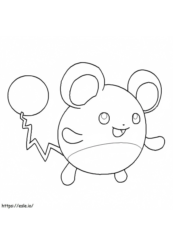 Marill 1 coloring page