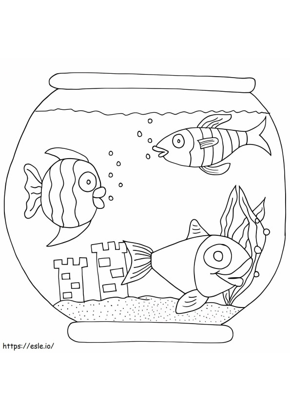 Fischschale zum Ausdrucken ausmalbilder