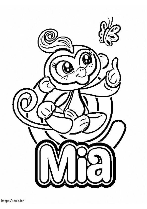 1592529526 Mia Fingerlings Monkey Lotta Fingers 791X1024 1 coloring page