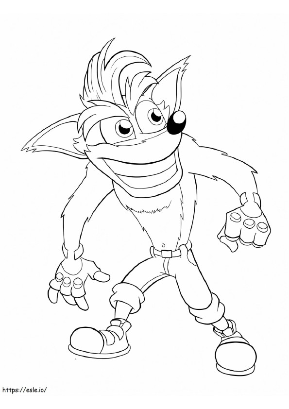 Crash Bandicoot cool