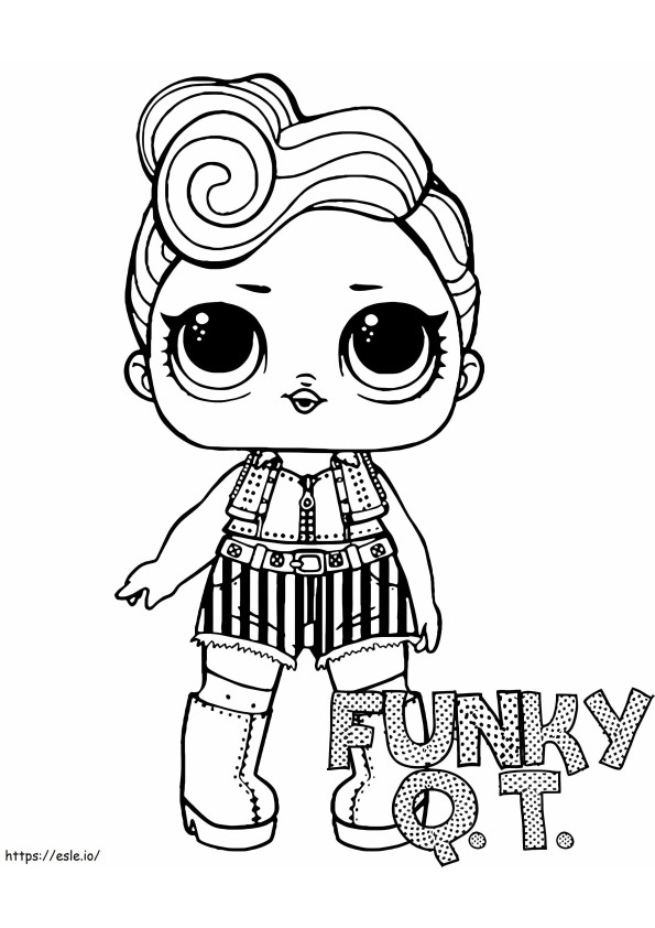 1572569869 Funky Qt Doll Lol Surprise coloring page