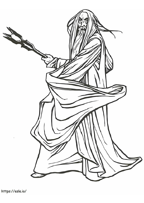 Saruman boyama