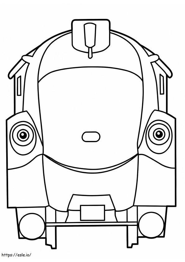 Olwin From Chuggington coloring page