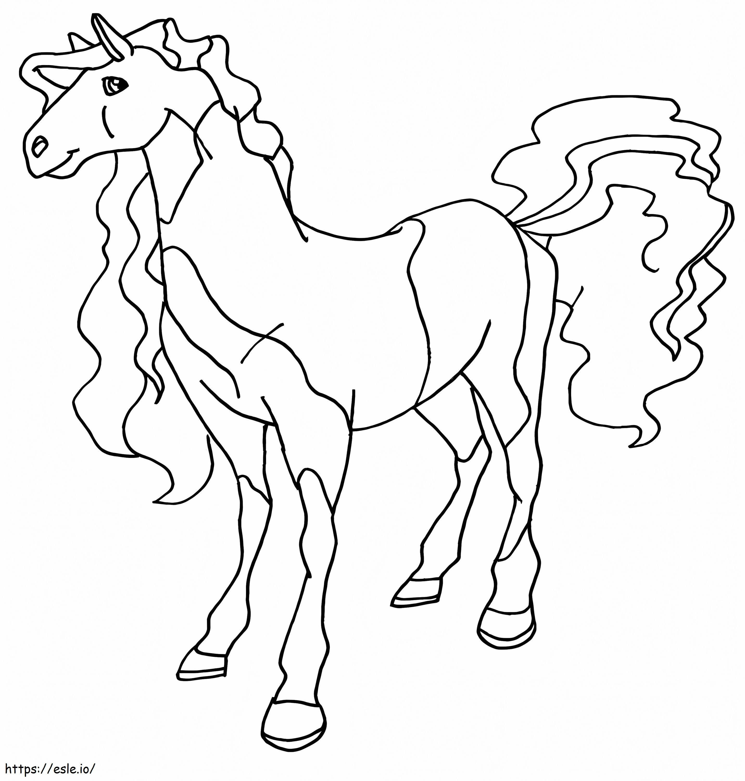 Horseland 1 coloring page