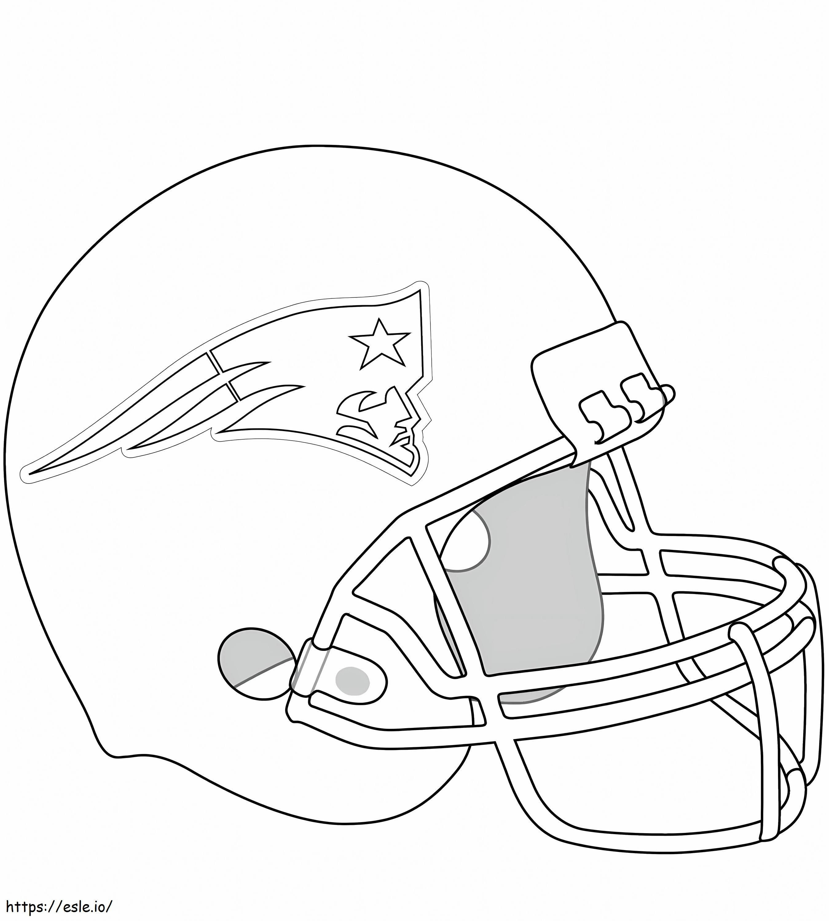 1576917011 New England Patriots-helm kleurplaat kleurplaat
