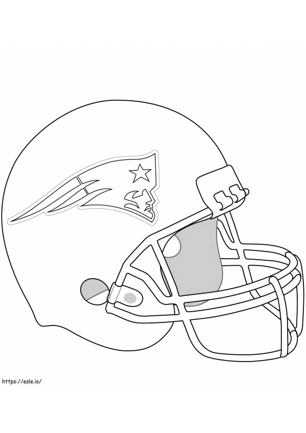 1576917011 New England Patriots-helm kleurplaat kleurplaat