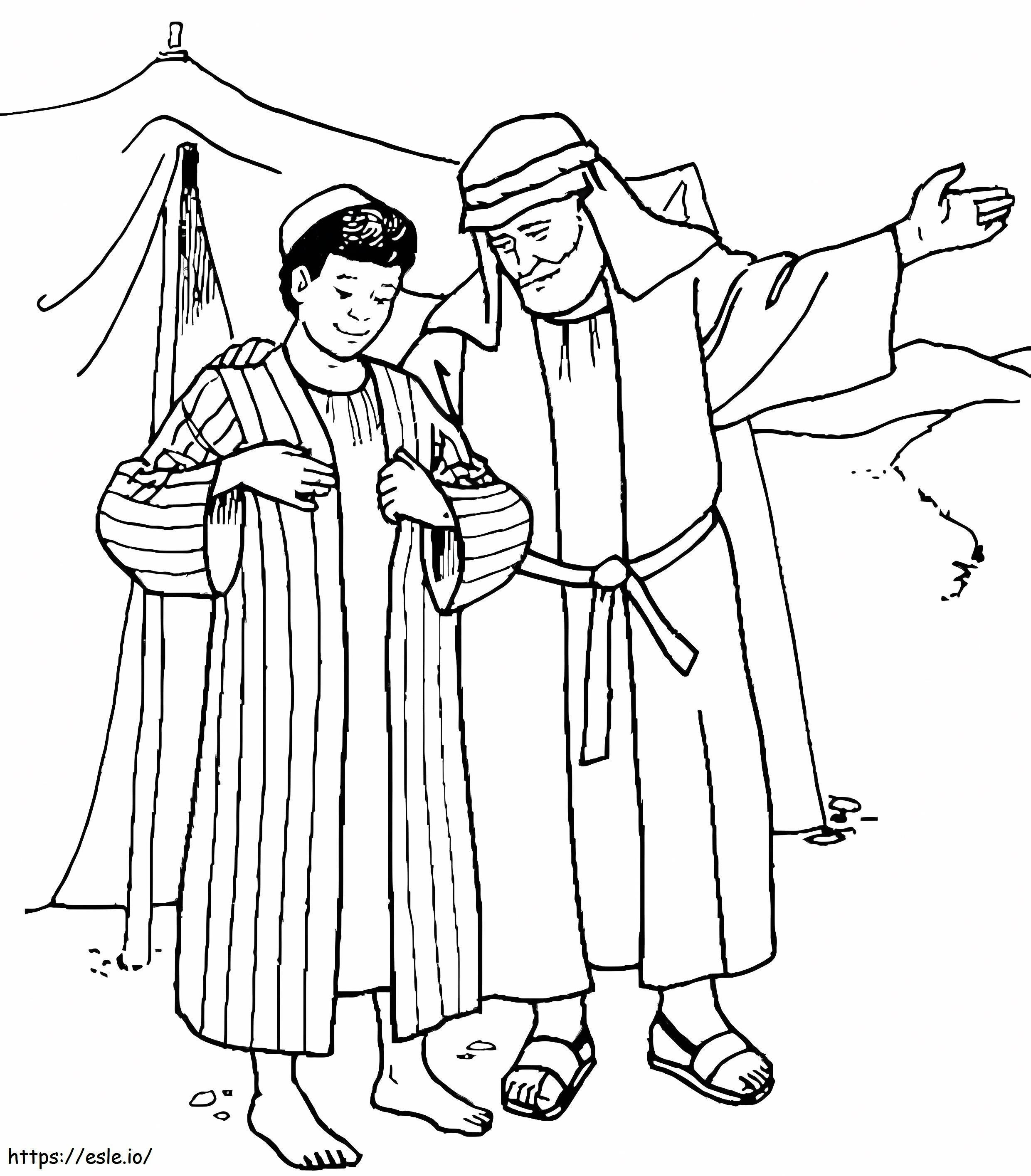 Joseph Son Of Jacob coloring page