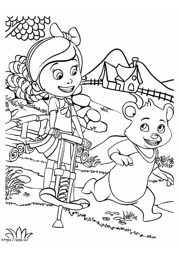 1592184203 Goldie And Bear 1 coloring page