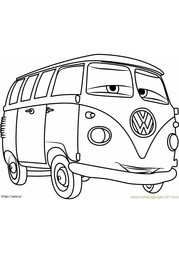 1530238981_Fillmore From Cars 31 coloring page