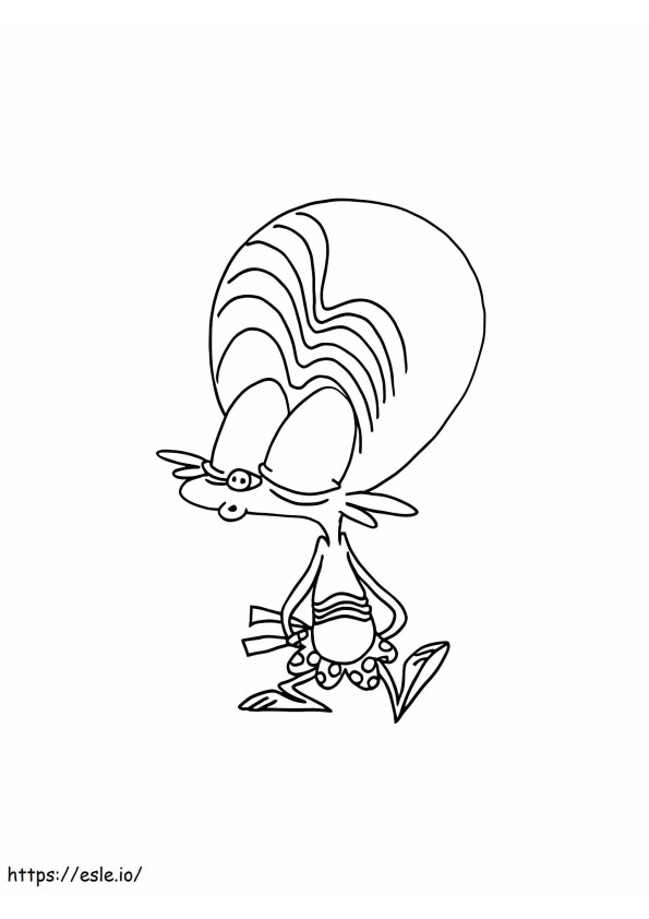 Candy Candy Space Goofs coloring page