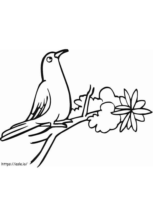 Pigeon 14 coloring page