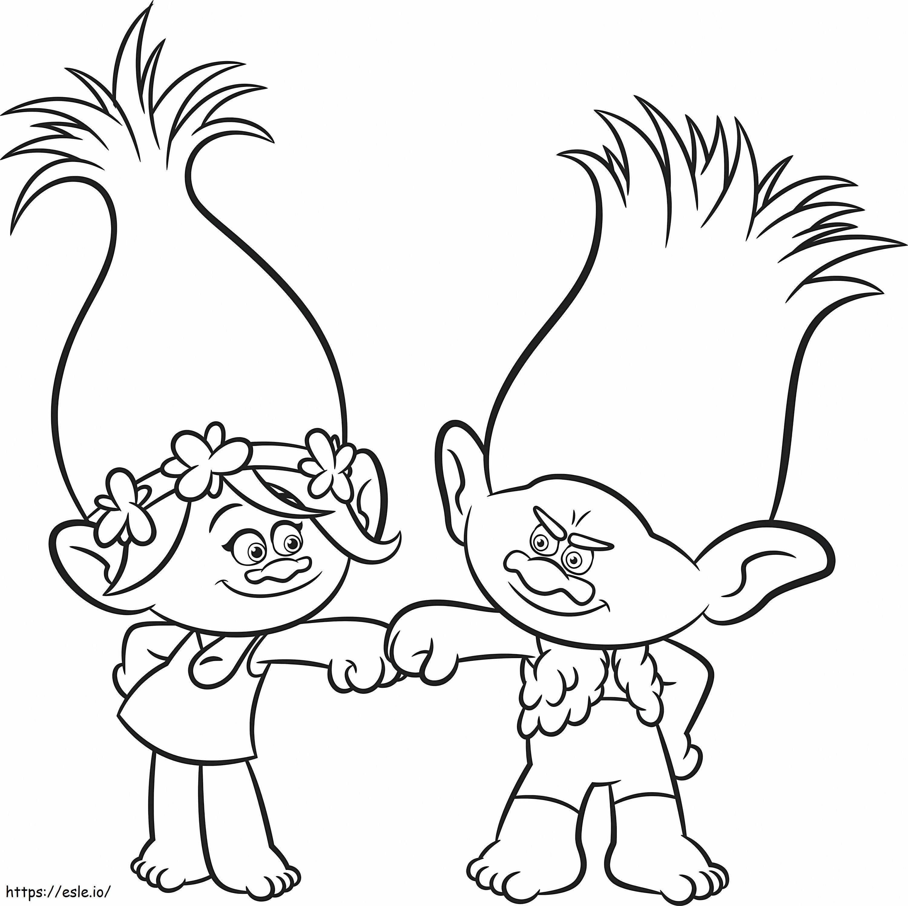 1531795039 Poppy And Branch Smiling A4 coloring page