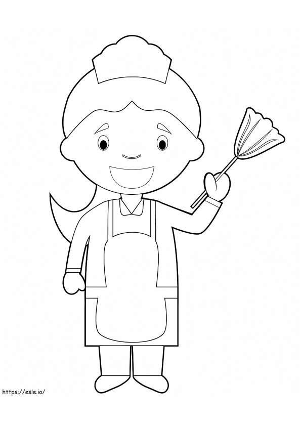 Maid Is Happy
