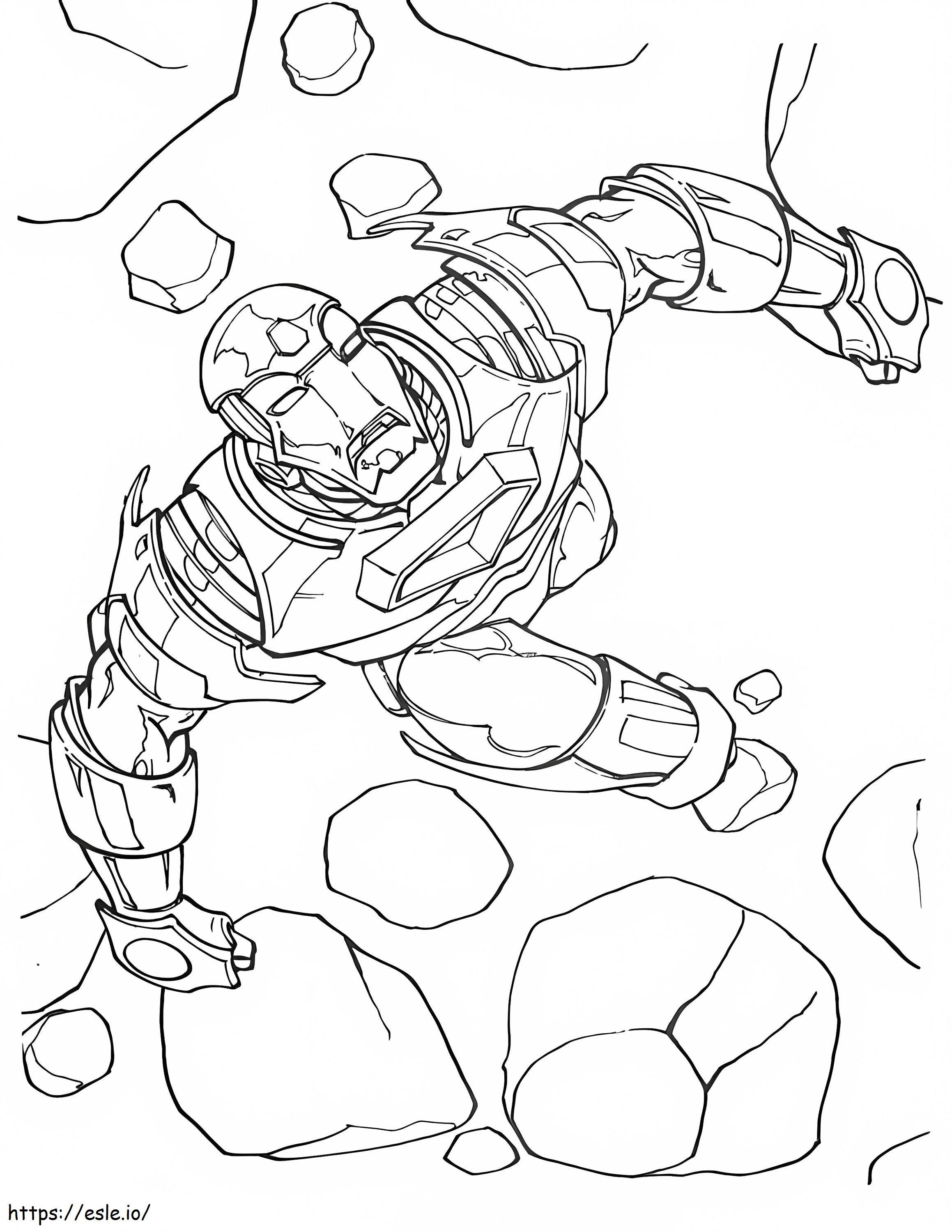 Marvel Iron Man coloring page