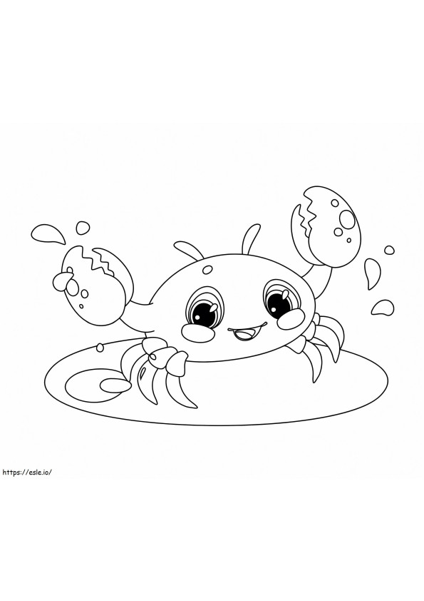Crab drăguț