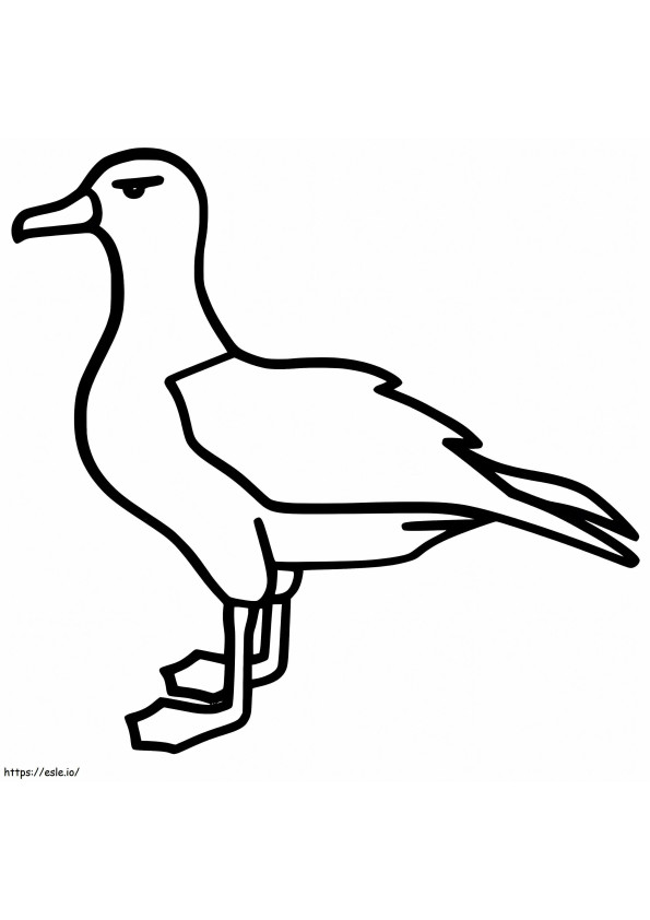 Albatros yang Dapat Dicetak Gambar Mewarnai