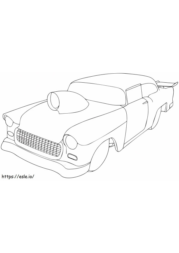 1527151219 Chevy Pro Esportista 1955 para colorir
